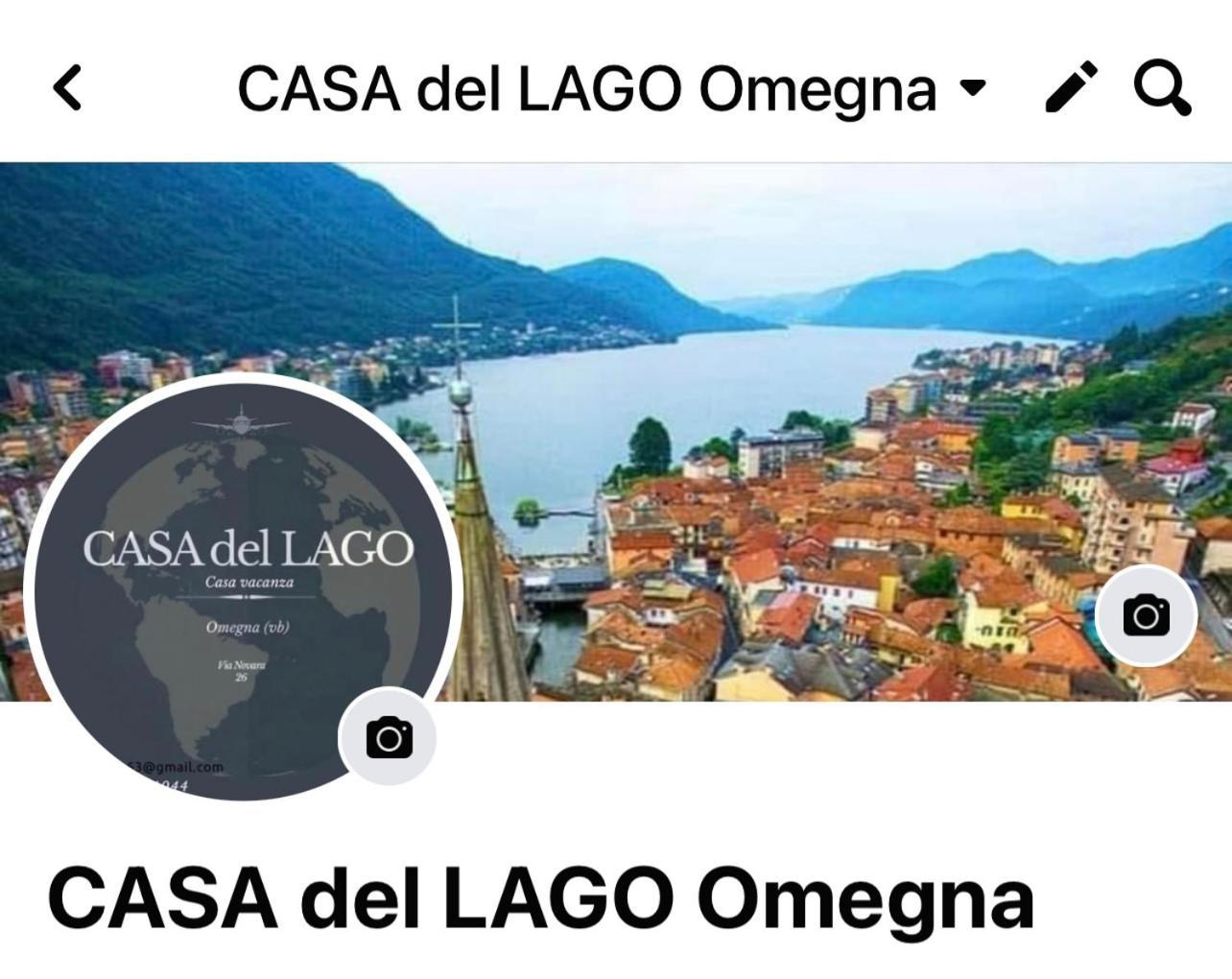 Casa Del Lago Omegna Exteriér fotografie